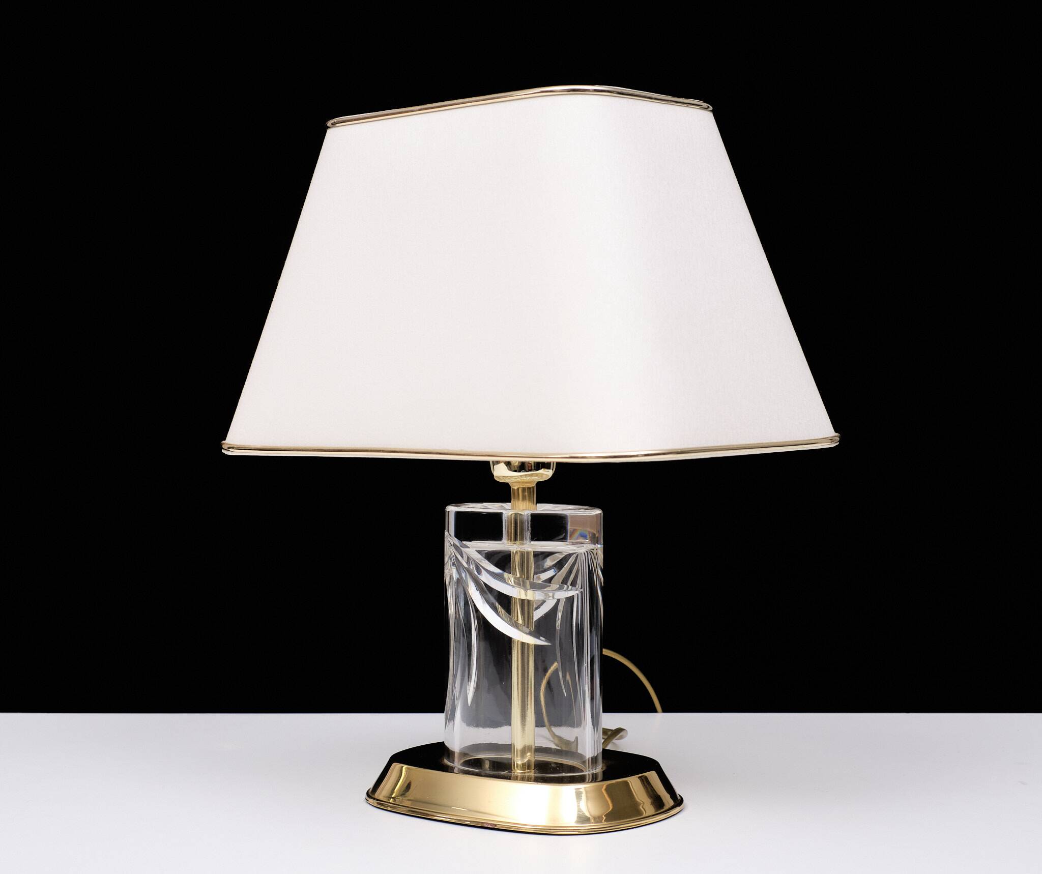 Preciosa Top quality pristine Bohemian Crystal Table lamp Czech Republic