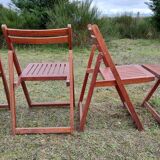 Vintage folding chairs