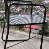 Set of 2 Italian design armchairs from the 80s!