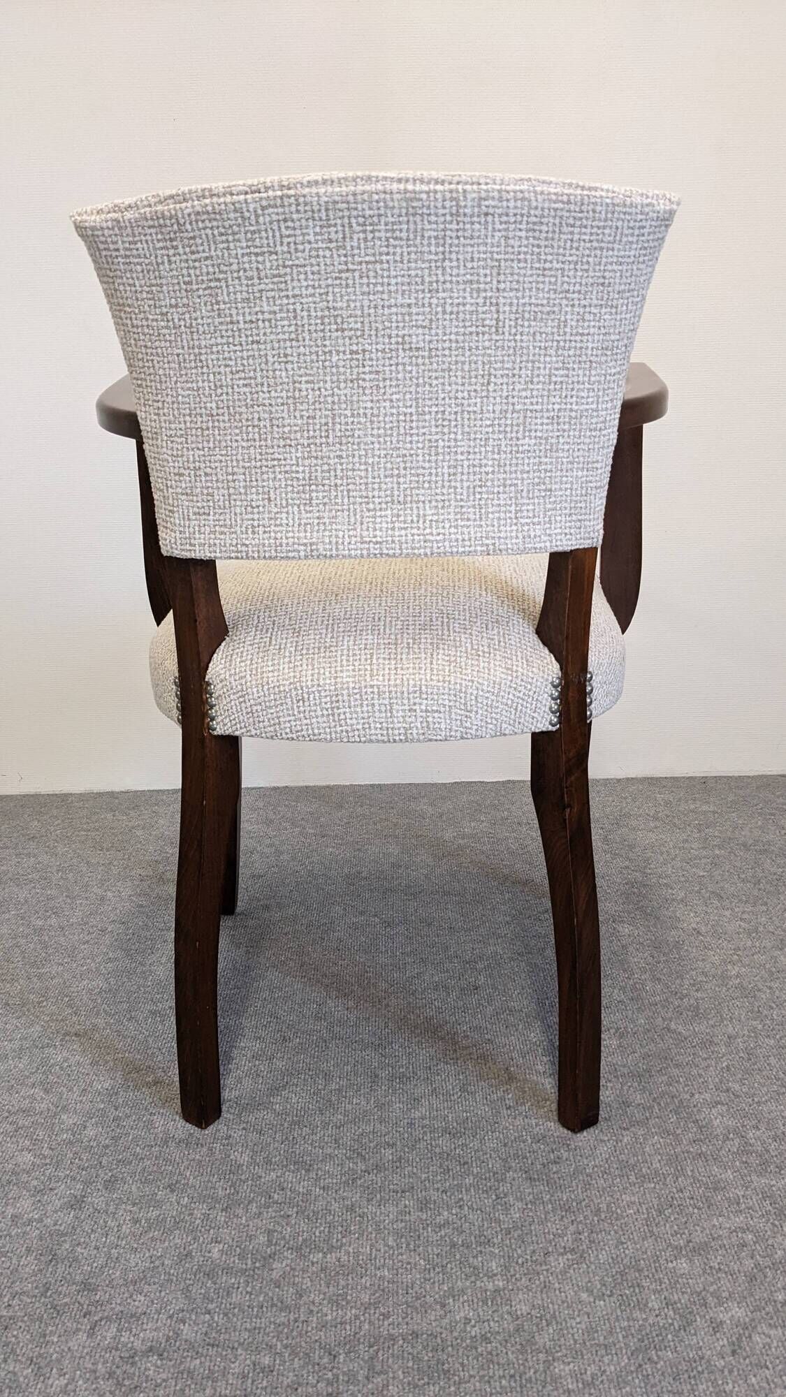 Pair of Art Deco bridge chairs, France circa 1930