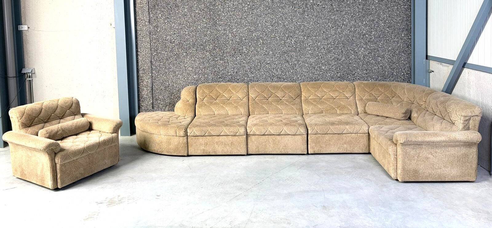 Canapé modulaire vintage par Laauser, années 1970
