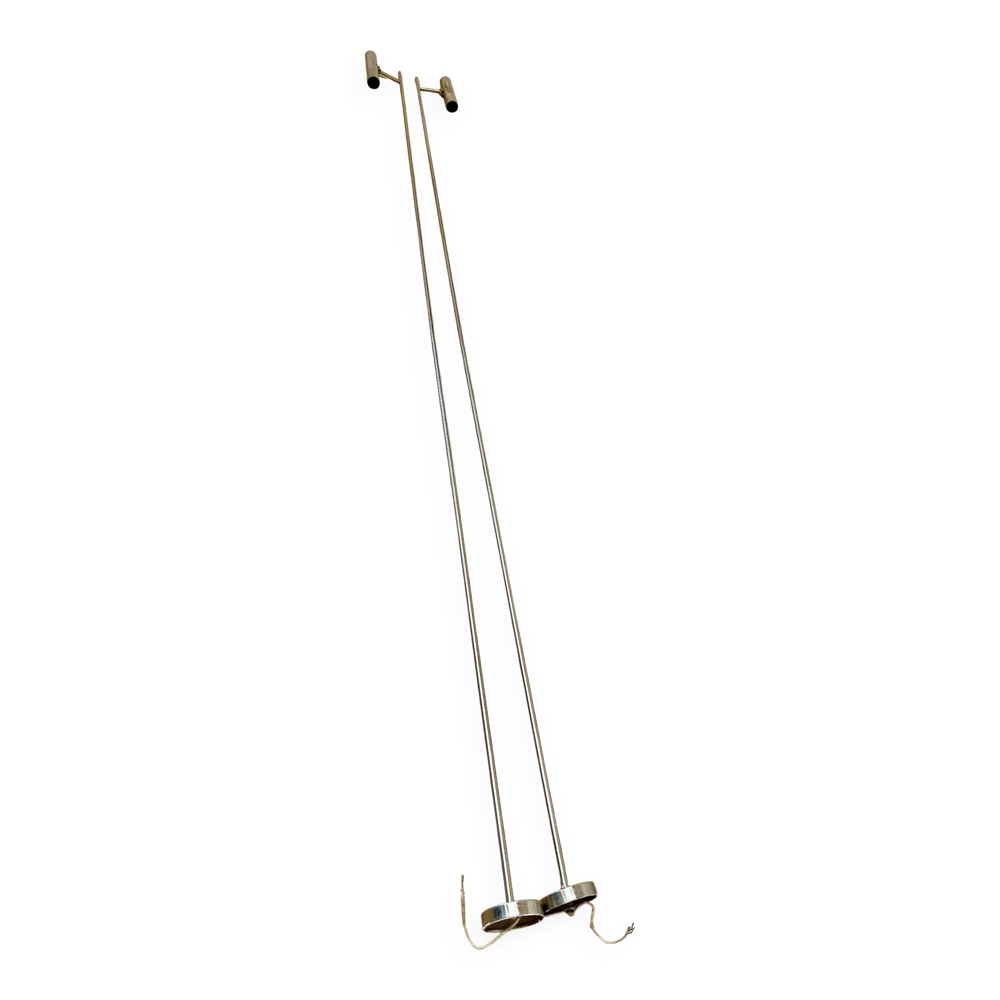Pair of suspended lights 330 cm 1960 design.