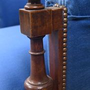 Bergère armchair in walnut – early 20th century
