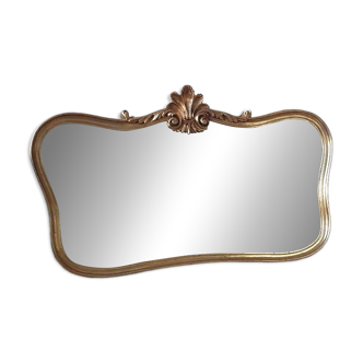 Miroir baroque doré
