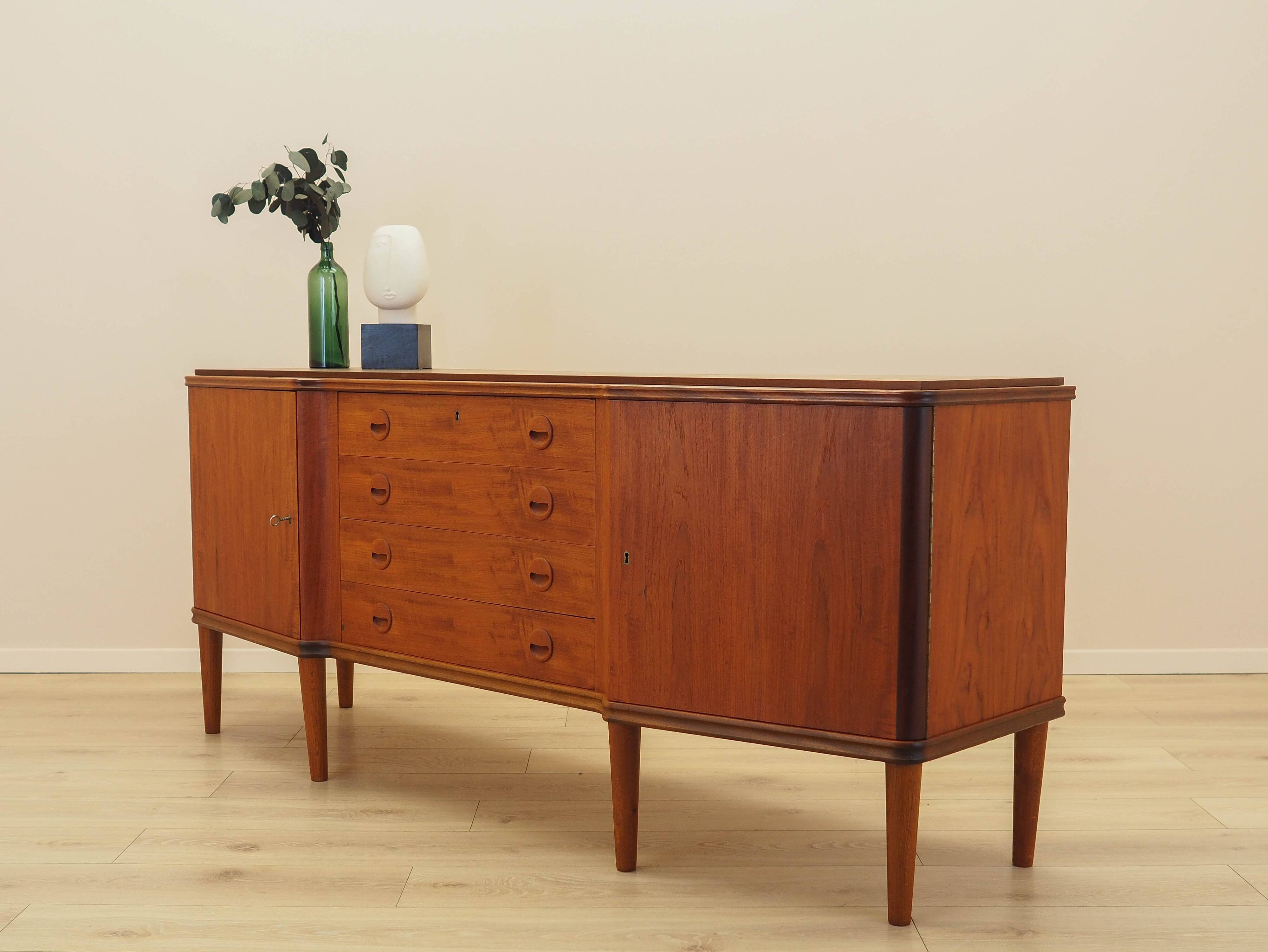 Teak sideboard, Danish design, 1960s, made in Denmark