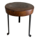 Tabouret tripode brutaliste