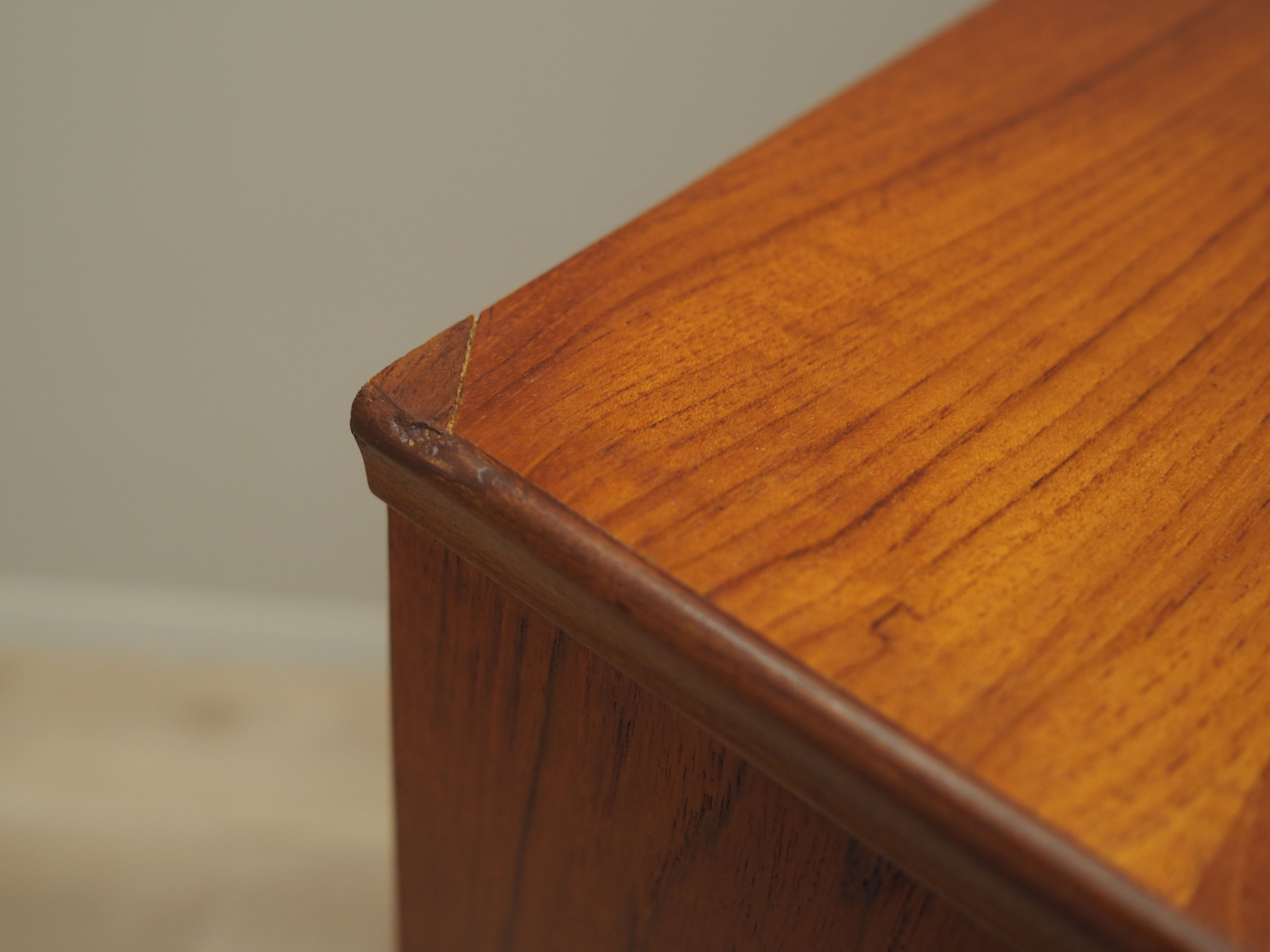 Teak secretary, Danish design, 1970s, production Denmark