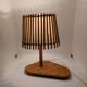Superbe Lampe rotin vintage