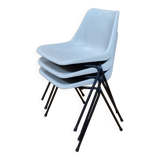 Polyprop stacking chairs by Robin Day for Tecno, Italy 1960s