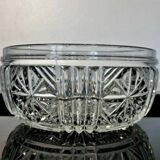 Crystal salad bowl