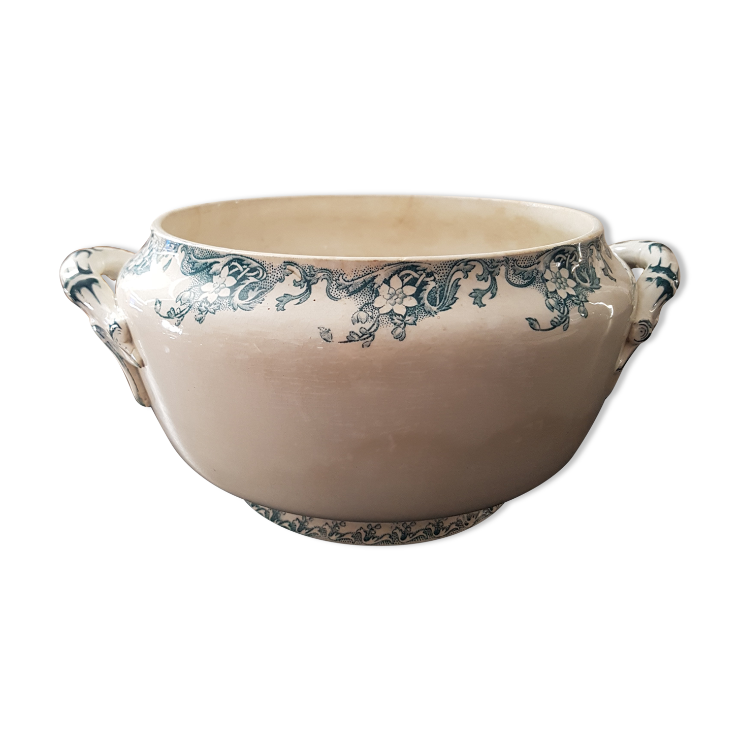 Tureen sarreguemines lerida u&c 1900