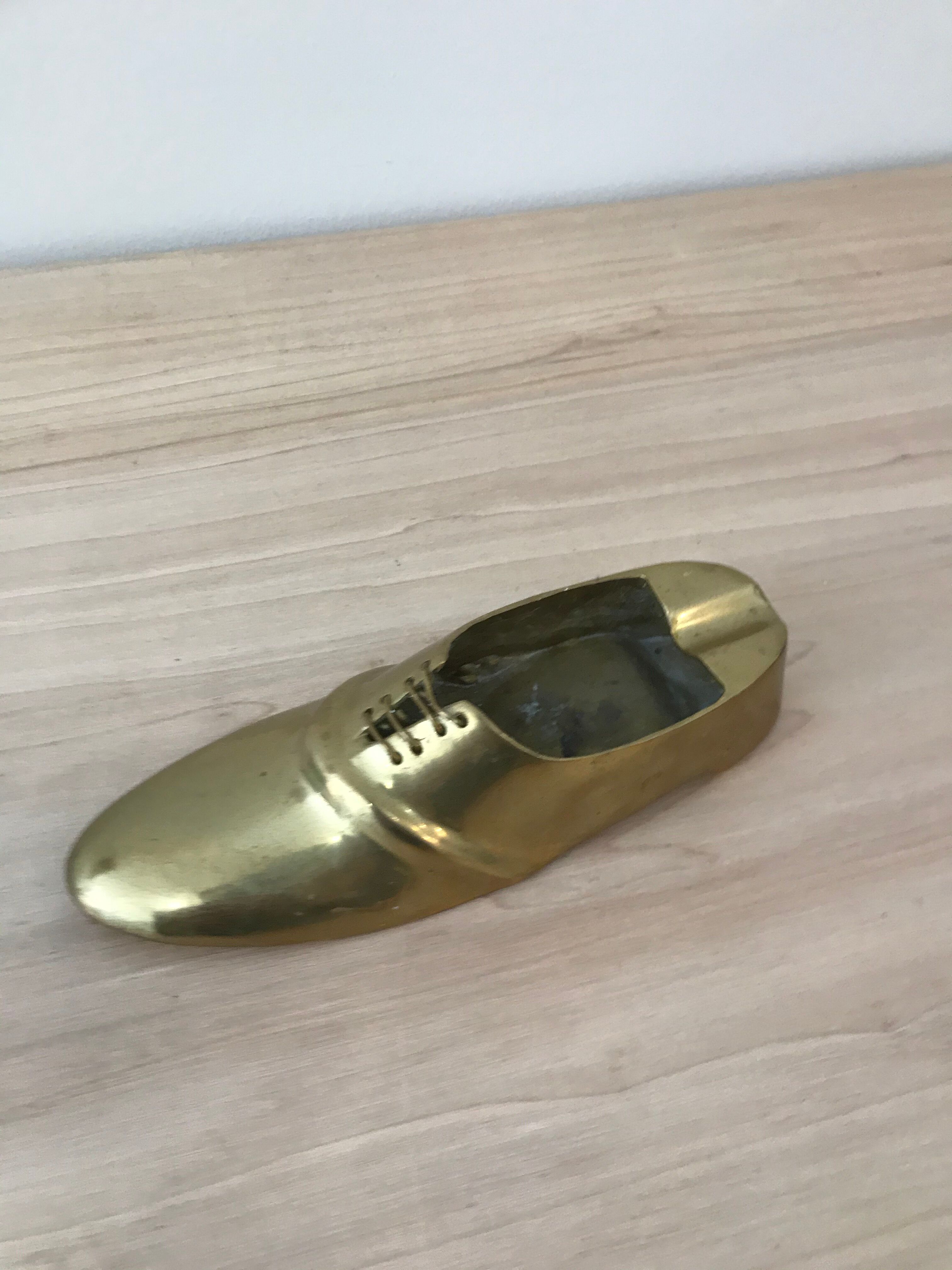 Brass ashtray