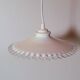 Suspension in pleated opaline