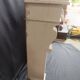 Dressing fireplace white wood