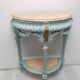 Console demi lune style Louis XVI