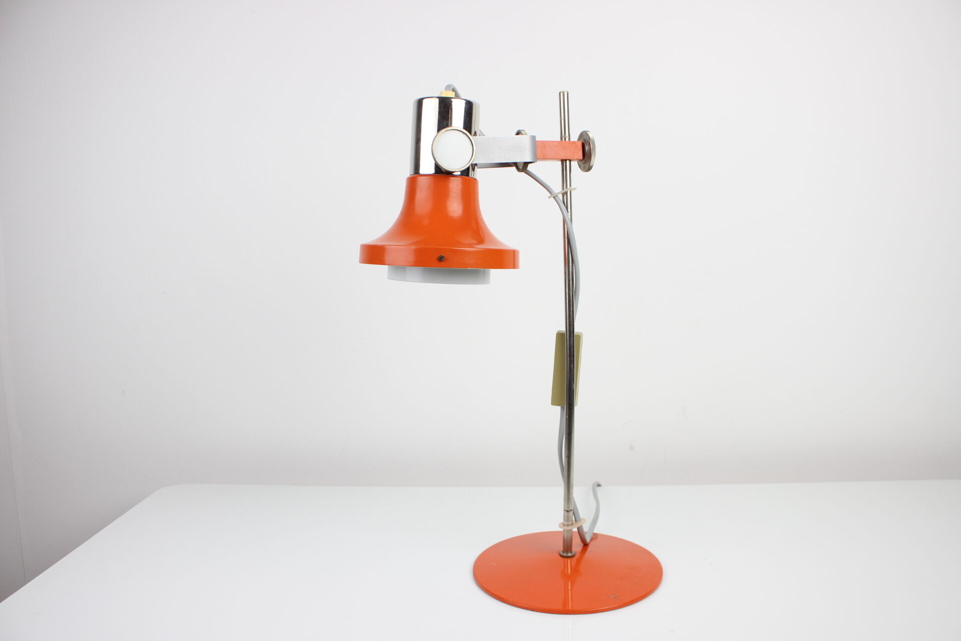 Vintage Table Lamp by Pavel Grus for Kamenický Šenov, Czechoslovakia, 1960's