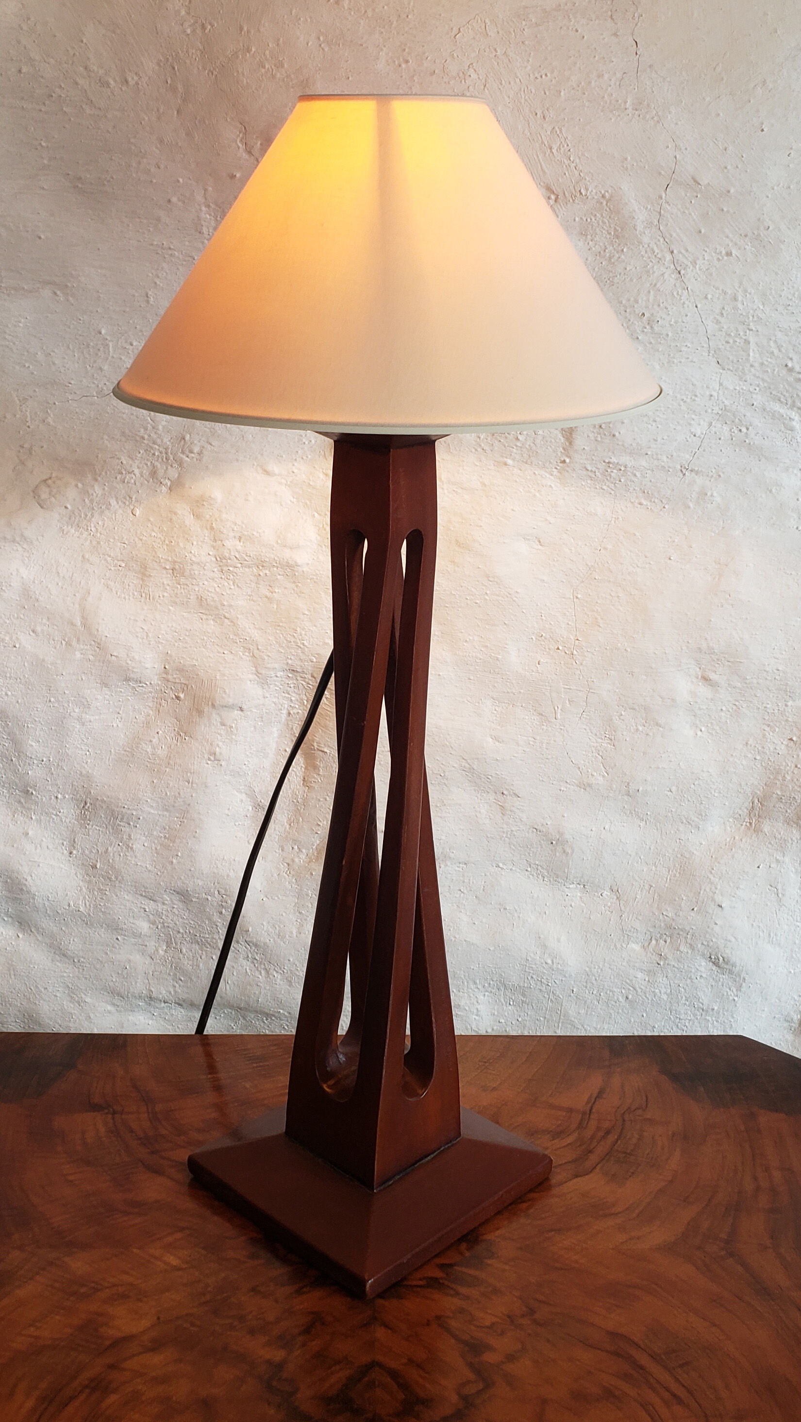 Wooden lamp