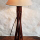 Lampe en bois