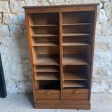 Oak filing cabinet early 20th