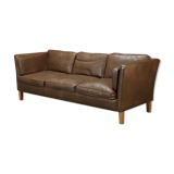 Danish leather sofa design from the 1960s/70s