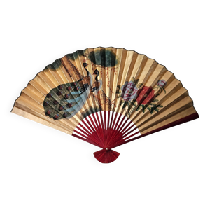 Grand éventail japonais - main