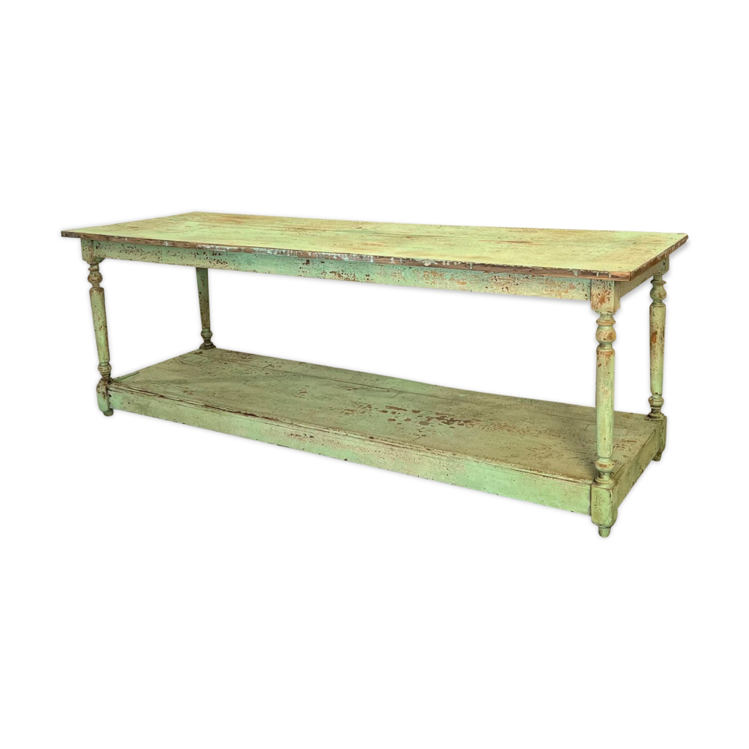 Table de drapier menthe à l’eau