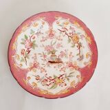 Assiette à dessert en porcelaine décor Minton 235, Sarreguemines