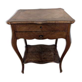 Wooden dressing table in Louis XV style
