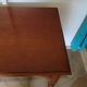 Small minister's desk - 3 drawers - cherry wood - Louis Philippe style