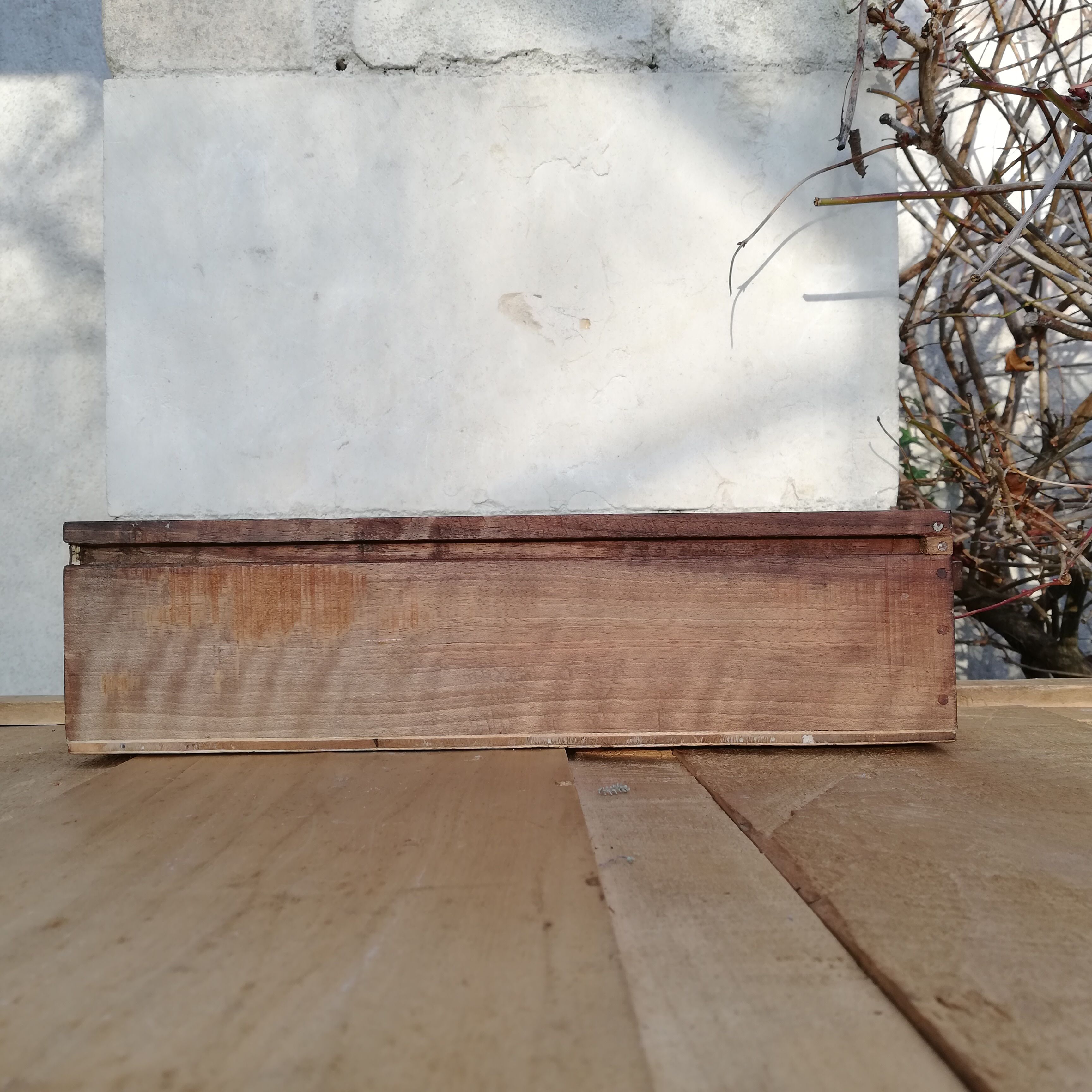 Wooden workshop drawer