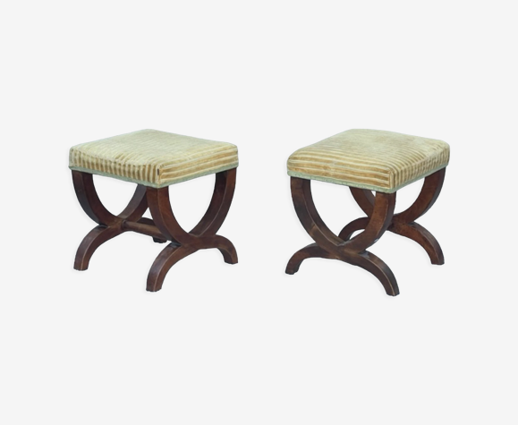Paire de tabourets