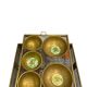 Caisse de comptoir laiton vide poches