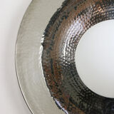 Vintage chrome eye wall lamp, 70s