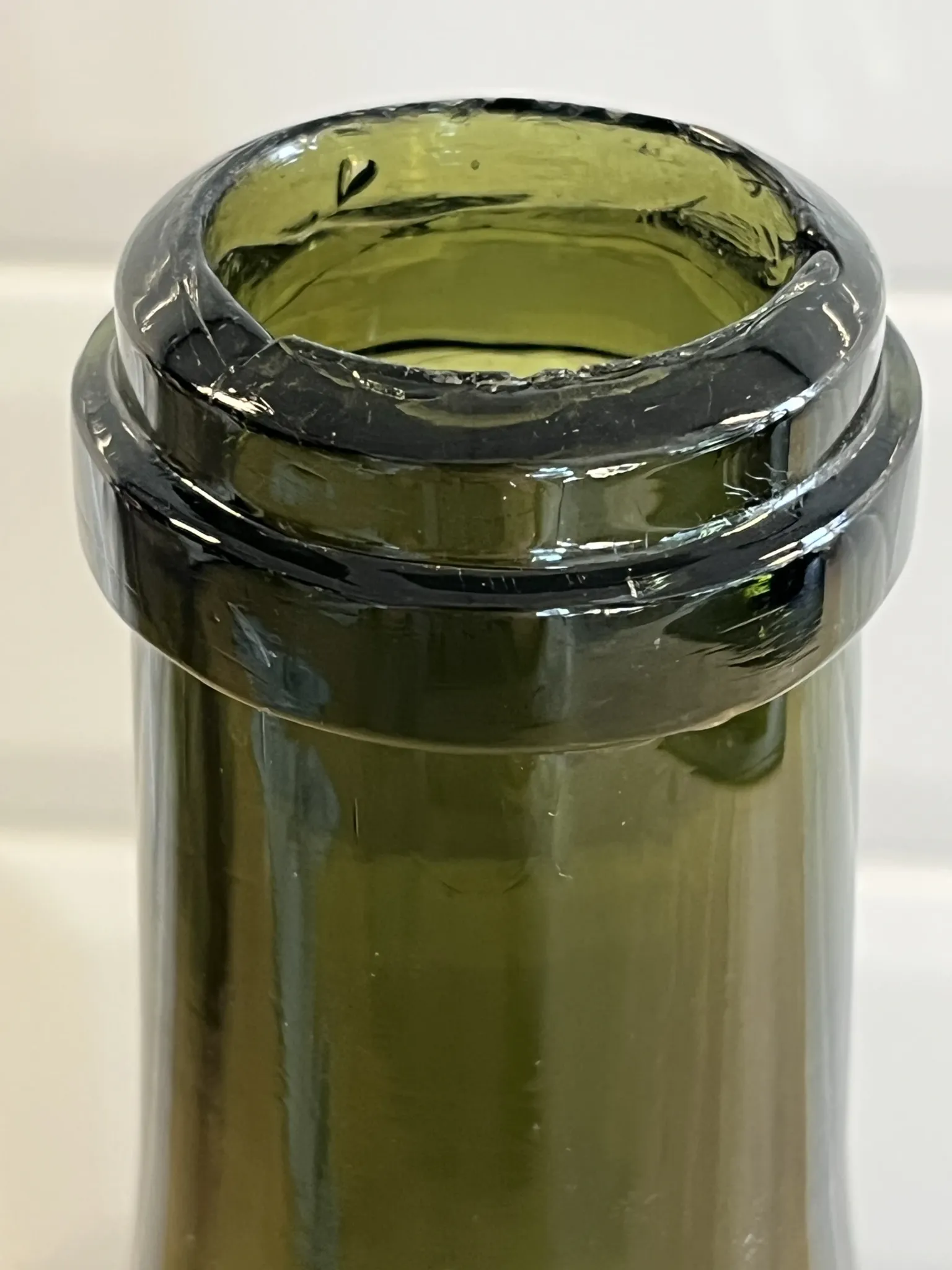Glass vase bottle