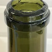 Glass vase bottle