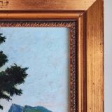 Peinture à l'huile - paysage