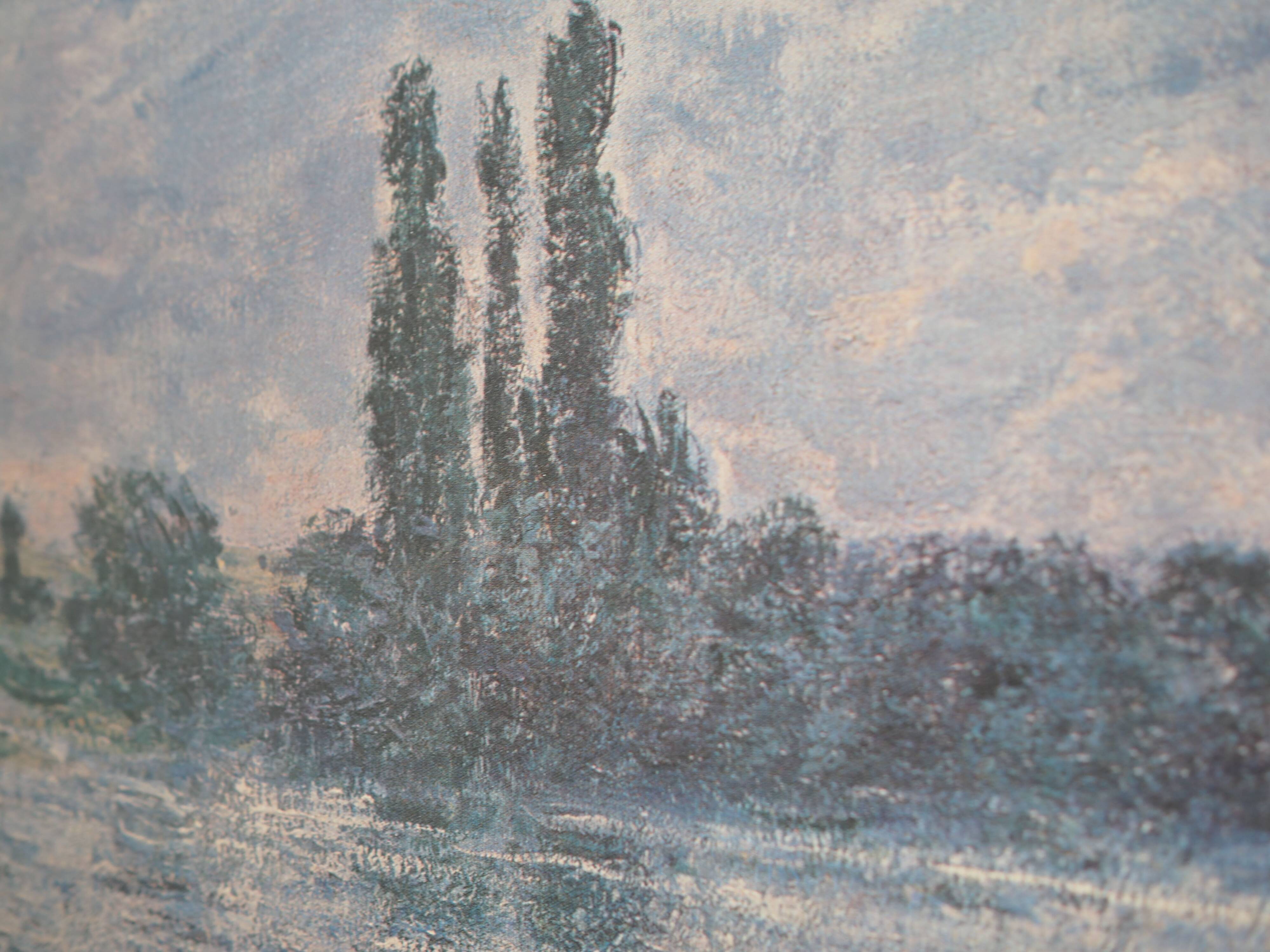 Painting “The Blue Meadow” reproduction