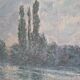 Painting “The Blue Meadow” reproduction
