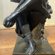 Bronze ancient allegory of the "Arts" sculpture
