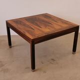 Scandinavian square rosewood coffee table