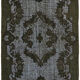 Handmade Distressed Oriental 1980s 200 cm x 315 cm Grey Rug