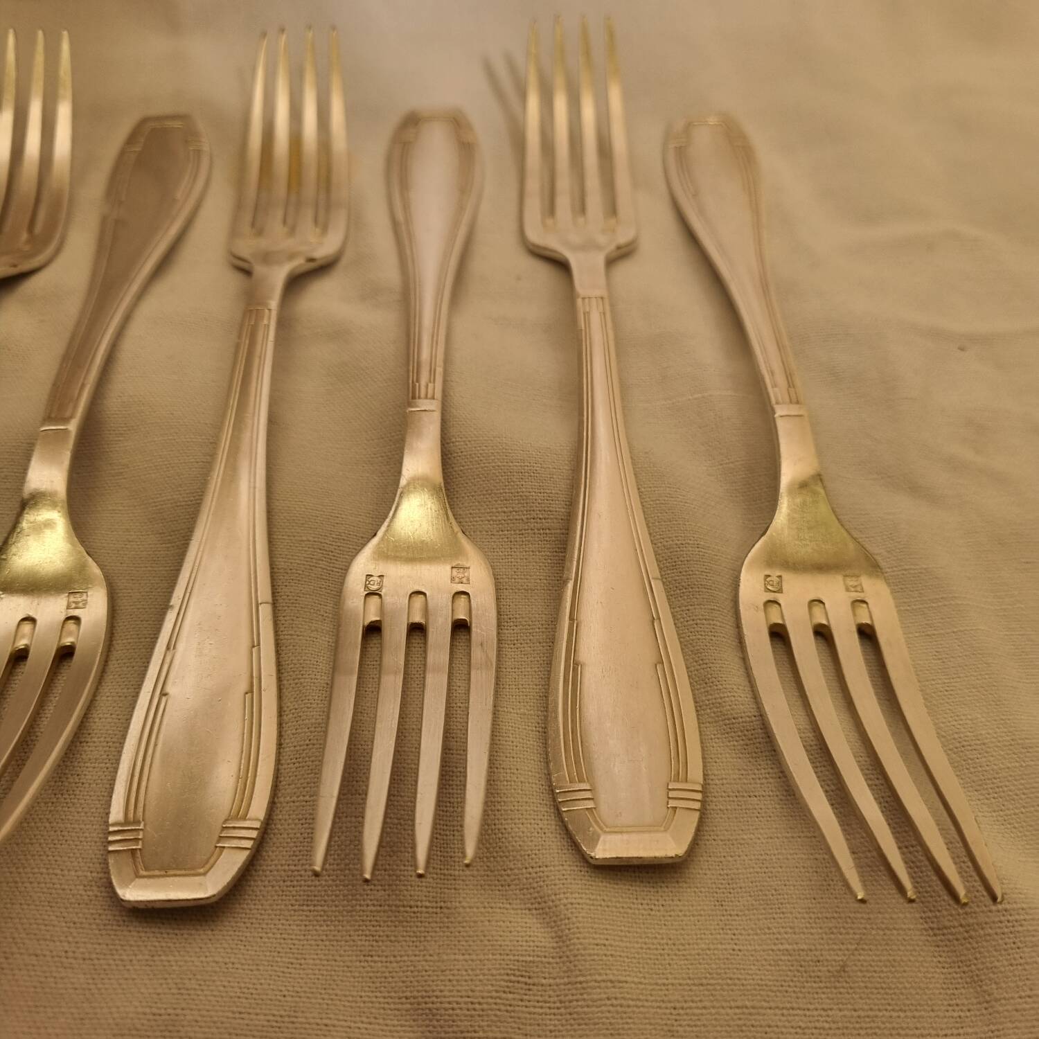 10 cake or cheese forks