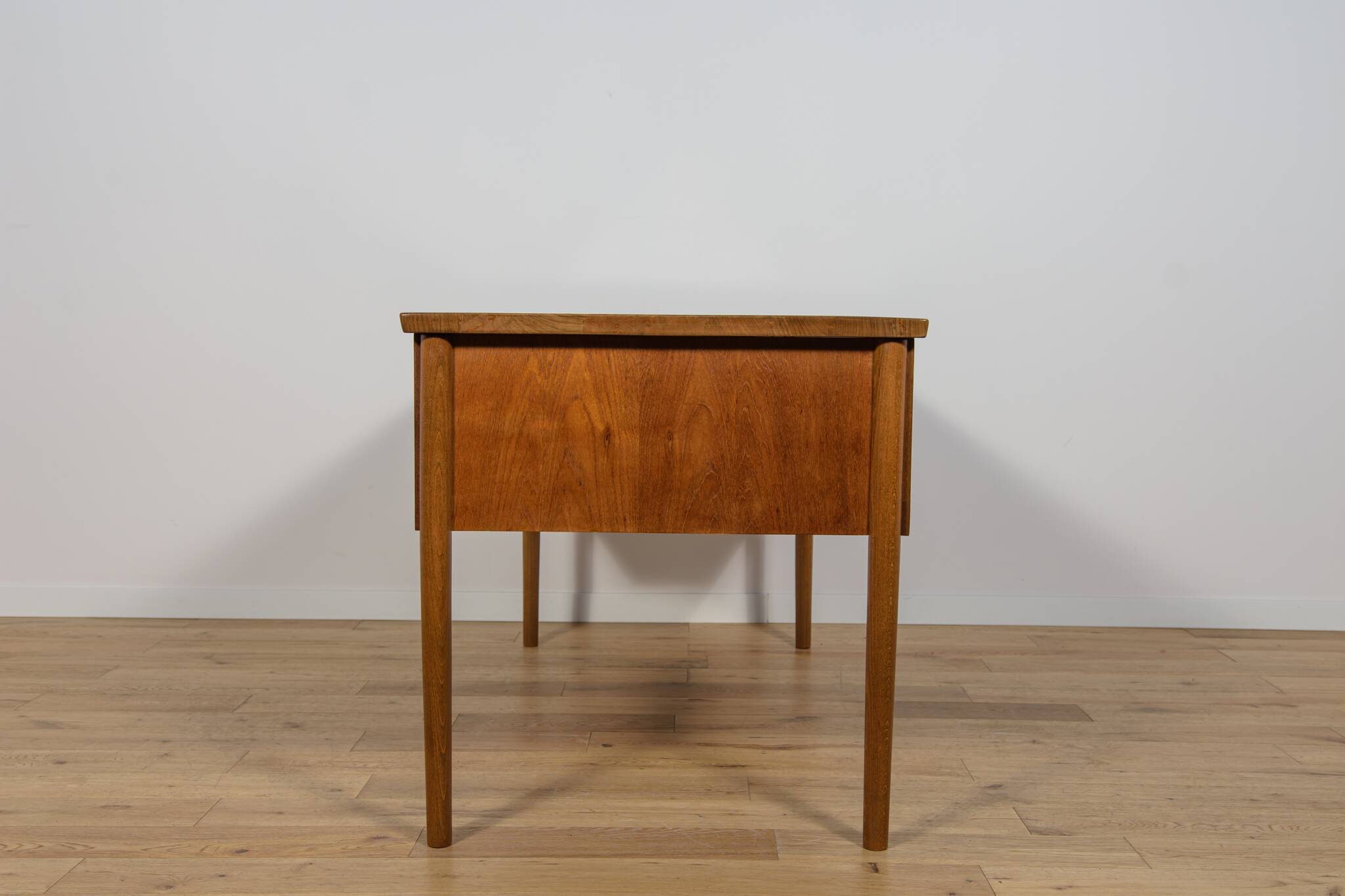 Mid-Century Freestanding Teak Desk, Denmark, 1960s