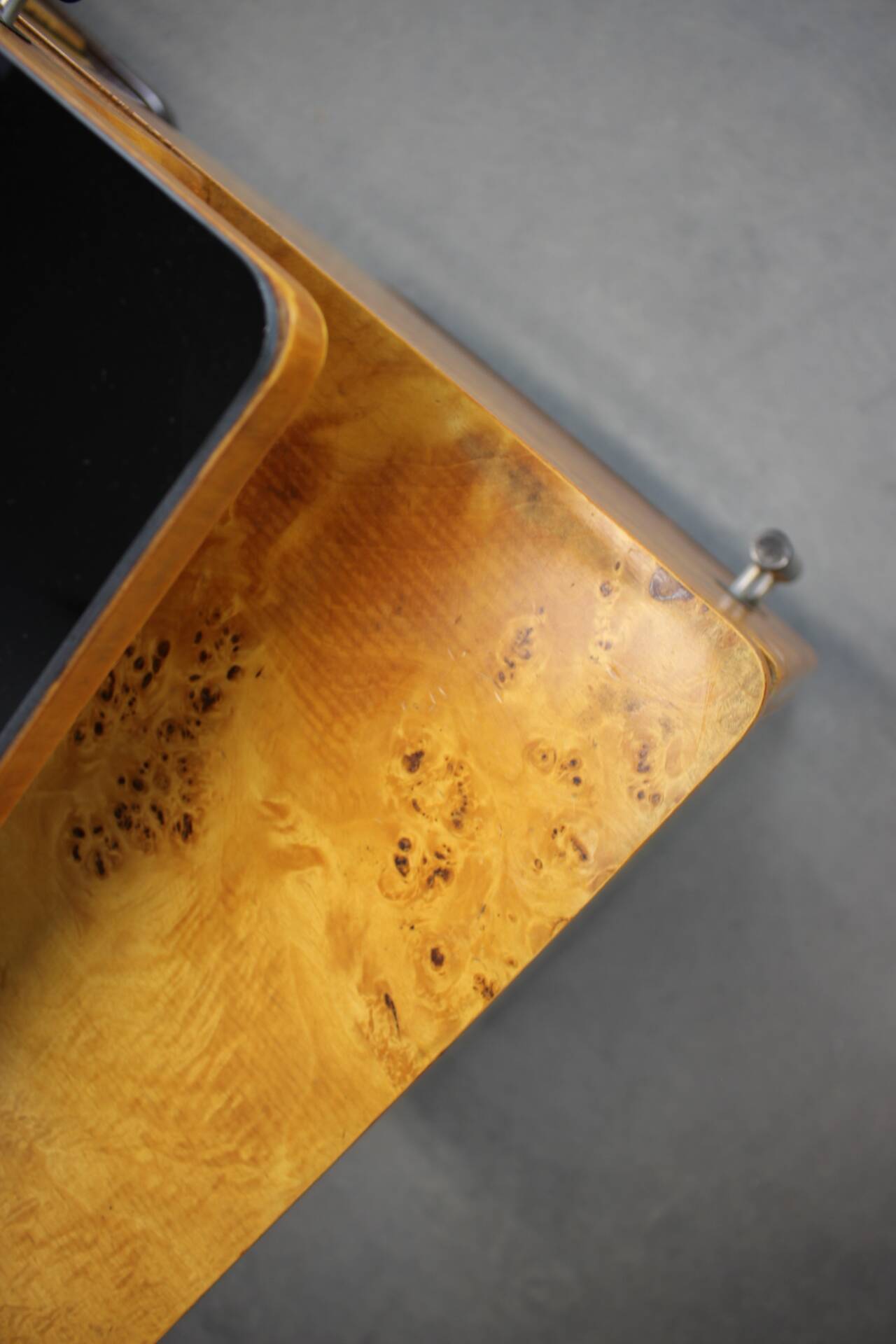 Pair of bedside tables mid-century by Jindřich Halabala, Czechoslovakia, 1950s