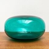 Large vase from the Swedish Stockholm series, handmade glass from Ikea, 1990s.