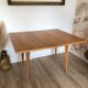Table à manger extensible des années 60