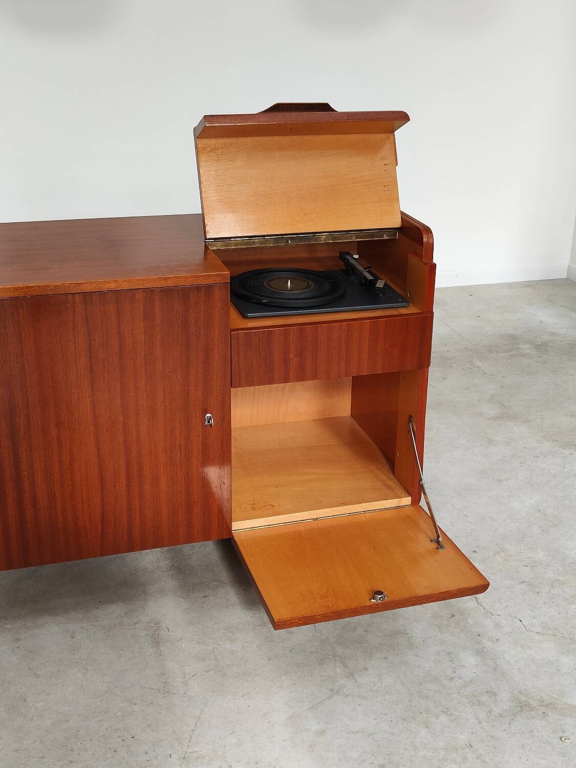 Low sideboard by Frantisek Jirak for Tatra Nabytok 1959