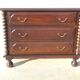 Commode 3 tiroirs de style Louis XIII