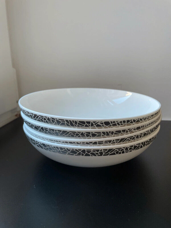 4 Calvin Klein salad plates