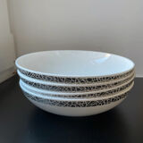 4 Calvin Klein salad plates